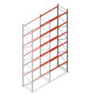 Palletstelling AR T2 6000x1850x1100mm (hxbxd) 6 niveaus 2530kg/niv aanbouwsectie met voorgemonteerde frames