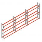 Voordeelrij bandenstelling grootvak AR 2250x6230x400mm (hxbxd) 3 niveaus