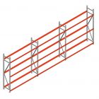 Voordeelrij bandenstelling grootvak AR 2250x6230x500mm (hxbxd) 3 niveaus