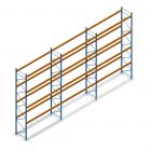 Voordeelrij gebruikte JH MPB palletstelling 6400x11200x1100 mm (hxbxd) 4 niveaus