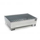 Lekbak 800x1200x360mm (bxdxh), thermisch verzinkt incl. rooster