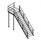 Bordestrap rechtsaf 3200x1200 mm (hxb)