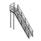 Bordestrap rechtsaf 3500x800 mm (hxb)