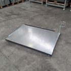 Gebruikte treklade voor op vloer 1200x800 mm 800kg antraciet