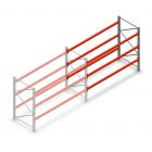 Palletstelling AR T2 2000x2700x1100mm (hxbxd) 3 niveaus 2844kg/niv aanbouwsectie met voorgemonteerde frames