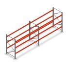 Combideal palletstelling AR T2 2500x5640x1100 mm (hxbxd) 3 niveaus 2844kg/niv met voorgemonteerde frames