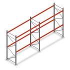 Combideal palletstelling AR T2 3500x5640x1100 mm (hxbxd) 2 niveaus 2844kg/niv met voorgemonteerde frames