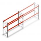 Palletstelling AR T2 3000x3600x1100mm (hxbxd) 2 niveaus 3004kg/niv beginsectie