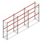 Voordeelrij palletstelling AR T2 4000x8420x1100mm (hxbxd) 2 niveaus 2844kg/niv