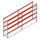 Combideal palletstelling AR T2 4000x6840x1100 mm (hxbxd) 4 niveaus 2415kg/niv met voorgemonteerde frames