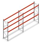 Combideal palletstelling AR T2 4000x6840x1100 mm (hxbxd) 2 niveaus 2415kg/niv met voorgemonteerde frames