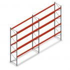 Combideal palletstelling AR T2 4500x6840x1100 mm (hxbxd) 4 niveaus 2415kg/niv met voorgemonteerde frames
