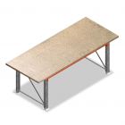 Enkellaags inpaktafel, paktafel 2680x1100x925 mm (lxdxh) frames niet voorgemonteerd
