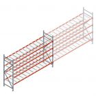 Gebruikte grootvakstelling 2150x2000x1200 mm (hxbxd) 4 niveaus beginsectie