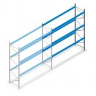 Gebruikte Schaefer palletstelling 5000x3800x1050 mm (hxbxd) 3 niveaus aanbouwsectie