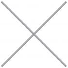 Kruisschoor set 1150 mm voor Medium Duty Legbordstelling