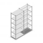 Legbordstelling Light Duty 2000x850x500mm (hxbxd) 6 niveaus beginsectie