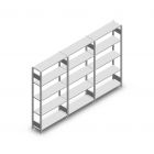 Voordeelrij legbordstelling Heavy Duty 2000x3000x300 mm (hxbxd) 5 niveaus 150 kg