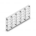 Voordeelrij legbordstelling Heavy Duty 2500x5000x300 mm (hxbxd) 6 niveaus 150 kg