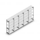 Voordeelrij legbordstelling Heavy Duty 2500x5000x500 mm (hxbxd) 6 niveaus 250 kg