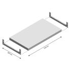 Niveau Legbord Light Duty 550x300mm (bxd)