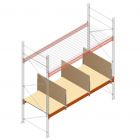 Palletstelling vakverdeler 595x1180 voor ligger 110x50