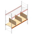 Palletstelling vakverdeler 595x1180 voor ligger 110x50