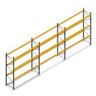 Voordeelrij gebruikte Polypal palletstelling 6250x11240x1100 mm (hxbxd) 3 niveaus