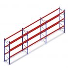 Voordeelrij gebruikte Stow palletstelling 4000x11140x1100mm (hxbxd) 3 niveaus