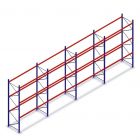 Voordeelrij gebruikte Stow palletstelling 5000x11225x900mm (hxbxd) 3 niveaus