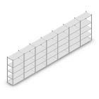 Voordeelrij legbordstelling Light Duty 2000x7000x500 mm (hxbxd) 5 niveaus