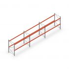 Voordeelrij palletstelling AR T2 2500x8420x1100 mm (hxbxd) 2 niveaus 1820kg/niv