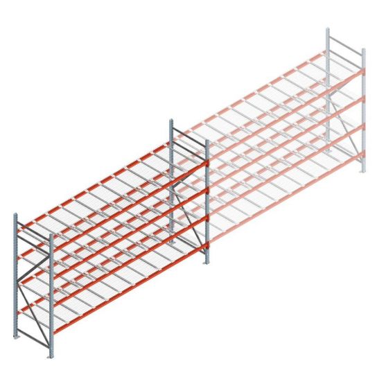 Gebruikte AR grootvakstelling 2250x3200x800 mm (hxbxd) 4 niveaus beginsectie