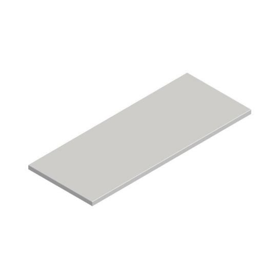 Legbord voor draaideurkast 800x380 (bxd) grijs
