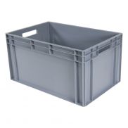 Begra Euronorm stapelbak 600x400x320 mm (lxbxh) lichtgrijs