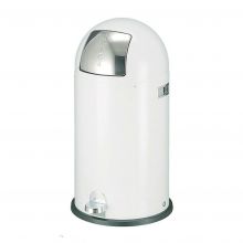 Kickboy Wesco pedaalemmer 40 liter wit 