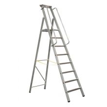 Trapladder met extra groot platform Zarges Meistertritt S 8 treden