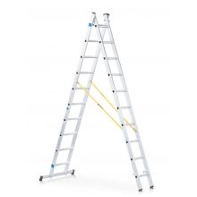 Bok- en opsteekladder Zarges Combimaster DX 2x12 treden