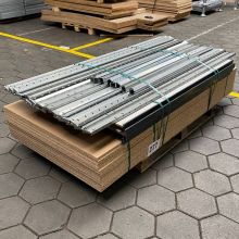 Voordeelpartij deels gebruikte Dexion grootvakstelling 1600x6200x800mm (hxbxd) 4 niveaus