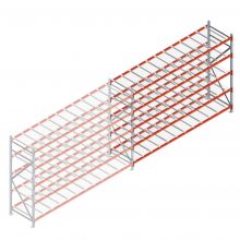 Gebruikte AR grootvakstelling 2250x3200x800 mm (hxbxd) 5 niveaus aanbouwsectie