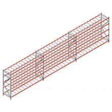 Voordeelrij gebruikte AR grootvakstelling 2250x9920x800 mm (hxbxd) 5 niveaus