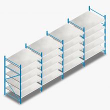 Voordeelrij gebruikte Polypal grootvakstelling 2500x5750x1300 mm  (hxbxd) 5 niveaus