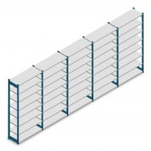 Voordeelrij gebruikte Magista legbordstelling 2200x5035x400 mm (hxbxd) 8 niveaus