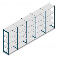 Voordeelrij gebruikte Magista legbordstelling 2000x6255x355 mm (hxbxd) 5 niveaus