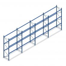 Voordeelrij gebruikte Polypal palletstelling 5000x11225x1000 mm (hxbxd) 3 niveaus
