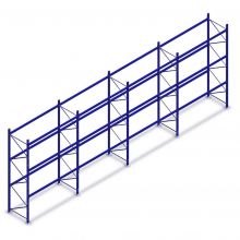 Voordeelrij gebruikte Stow palletstelling 5500x11225x1100mm (hxbxd) 3 niveaus