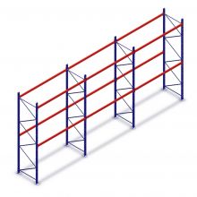 Voordeelrij gebruikte Sperrin palletstelling 4500x8420x1100 mm (hxbxd) 2 niveaus