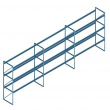 Voordeelrij gebruikte Hovuma palletstelling 4900x8500x970 mm (hxbxd) 3 niveaus