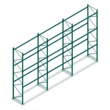 Voordeelrij gebruikte Hovuma palletstelling 5000x8080x1070 mm (hxbxd) 3 niveaus