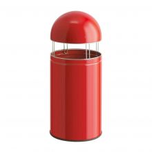 Big Cap afvalbak Wesco 120 liter rood